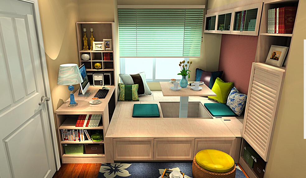 0198期榻榻米设计丨CAD图纸含平立面+参考例图